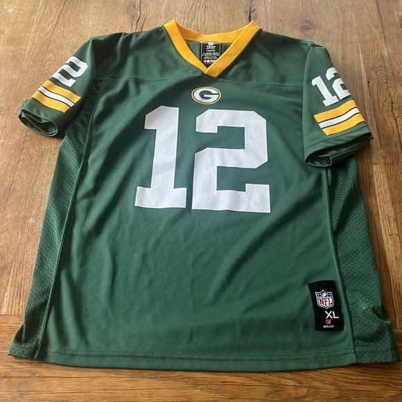 Aaron Rodgers Green Bay Packers youth XL jersey - Picture 2 of 5